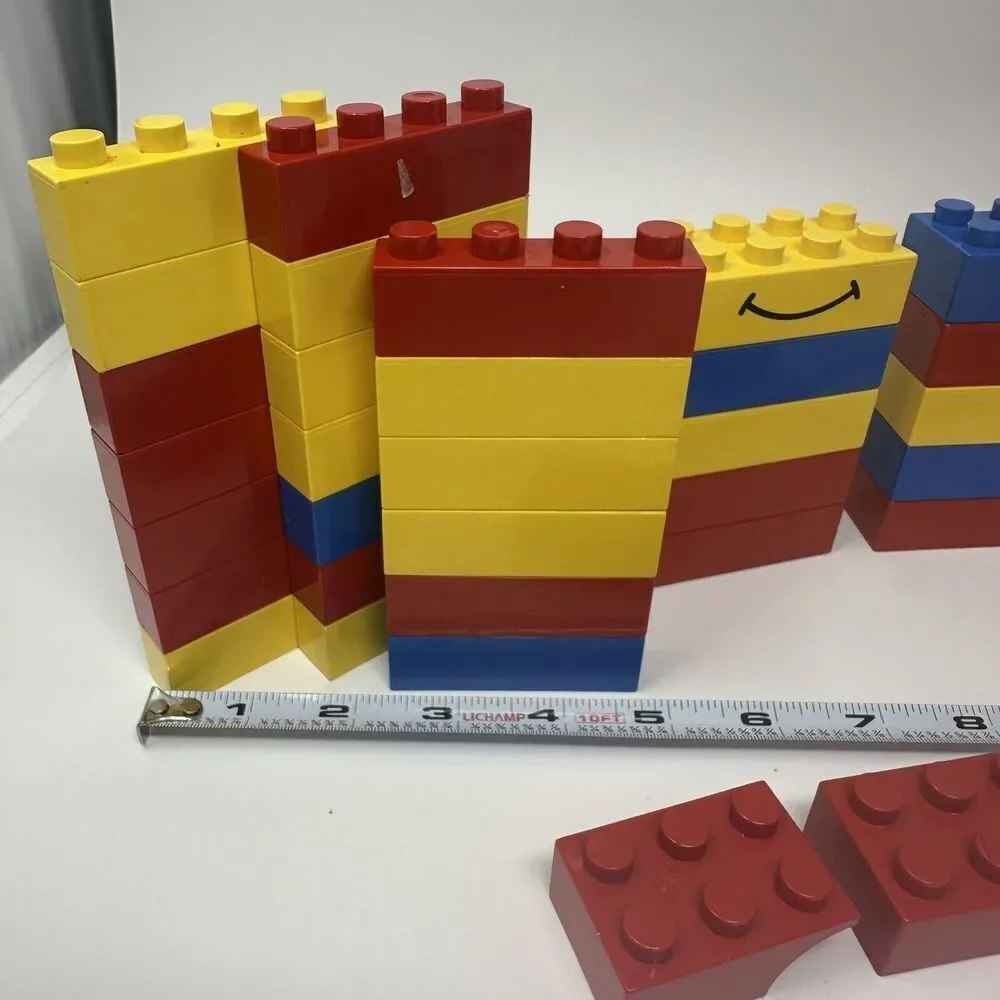 Tyco Blocks 82 Pieces Preschool Super Blocks Building Bricks‎